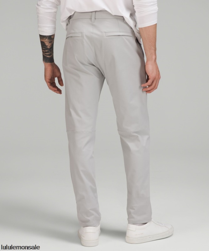 Lululemon Deutschland DELULU694 | Lululemon Deutschland Seal Grey Commission Classic-Fit Hose 32 Warpstreme